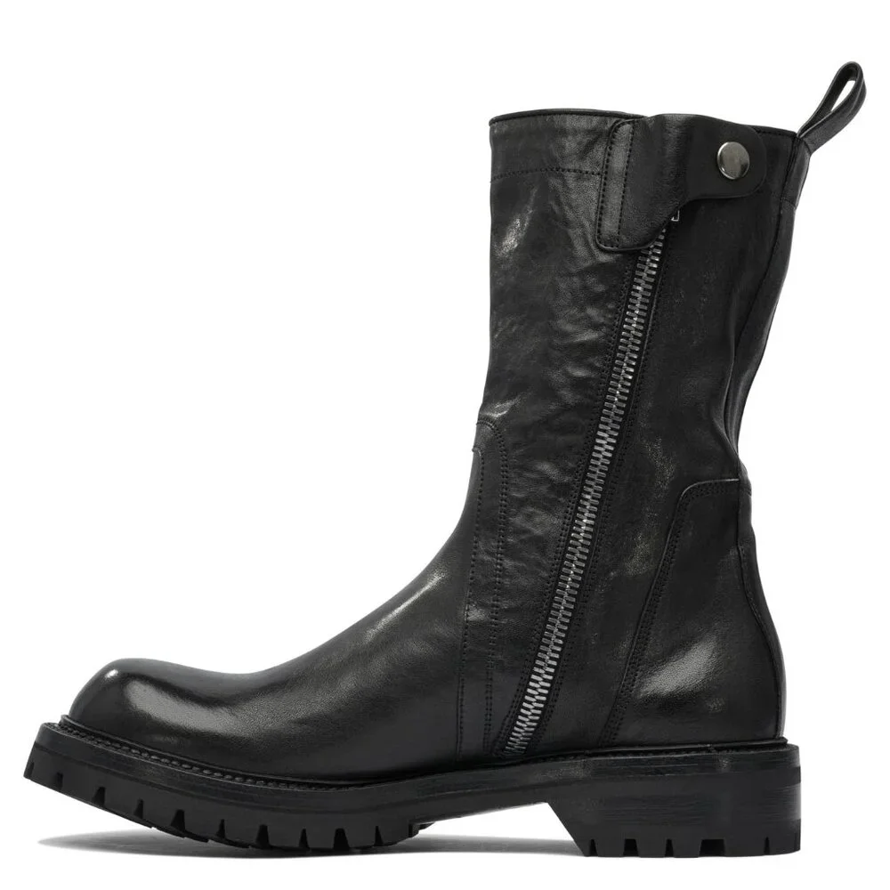 Rick Owens Army Creeper Ankle Boots IT 44 Men - Picture 3 of 5